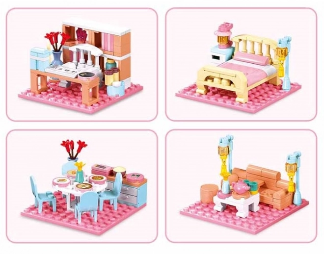 Sluban Girls Dream Kinesisk villa 1 M38-B1117