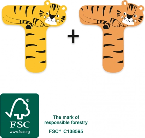 Miljøvenligt 100% FSC®-træ