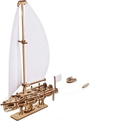 Ugears 3D træsejlskib Ocean Beauty – byggesæt