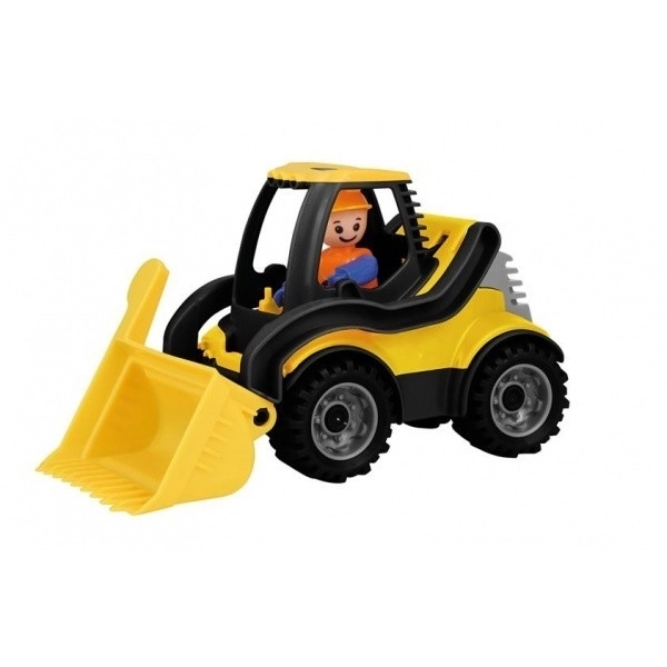 Auto Truckies læsser plast 20cm med figur i kasse 24m+
