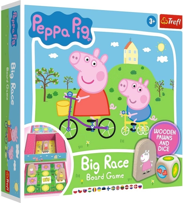 Brætspil Big Race Gurli Gris fra Trefl