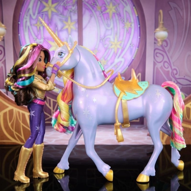 Unicorn akademi dukke 24 cm sophia