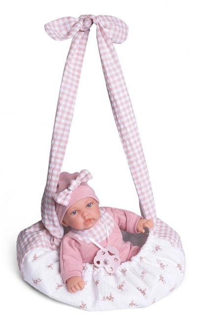 Antonio Juan 12441 PETIT - realistisk dukke med blødt stofkrop - 27 cm