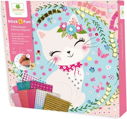 Stick & Fun mosaik – kæledyr