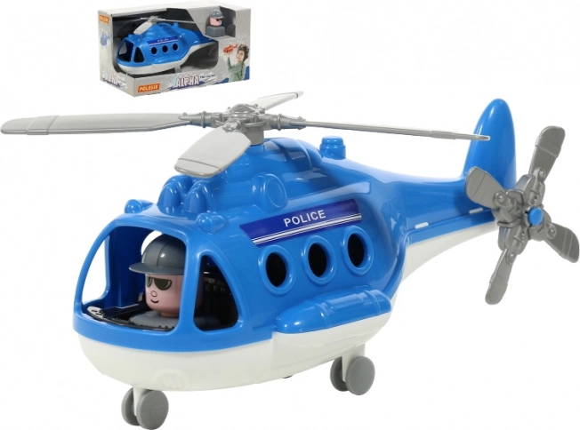 Politiets Alfa-helikopter til børn fra 3 år