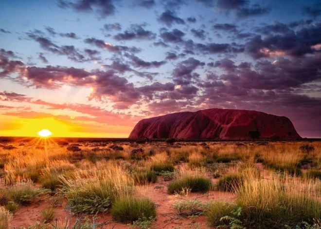 Puslespil 1000 brikker Ayers Rock Australien