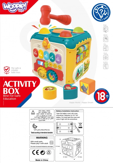 Montessori Aktiv Kube 6-i-1