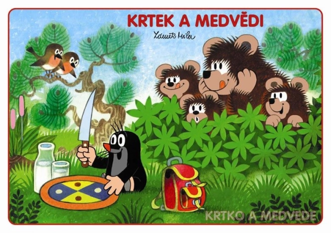 Malebog Krtek og bjørne