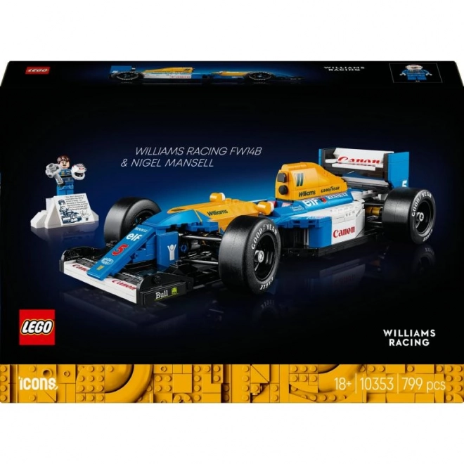 LEGO Ikoner 10353 Williams Racing FW14B med Nigel Mansell