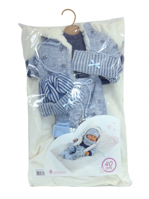 Llorens M738-81 tøj til dukken baby NEW BORN størrelse 40-42 cm