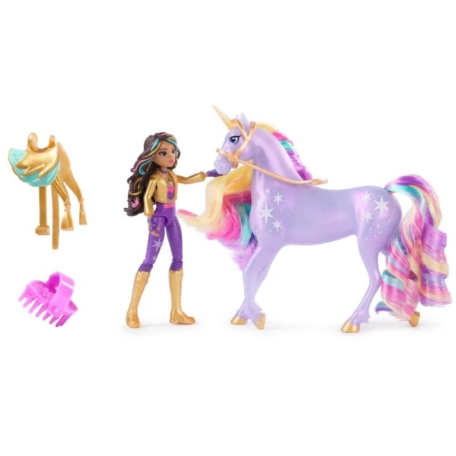 Unicorn Akademi Figurer 11 cm Sophia og Wildstar