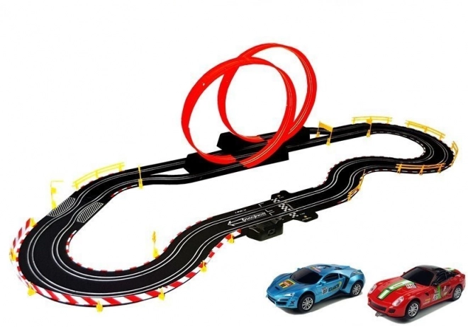 Racerbane TOP TURBO med to biler og controllere