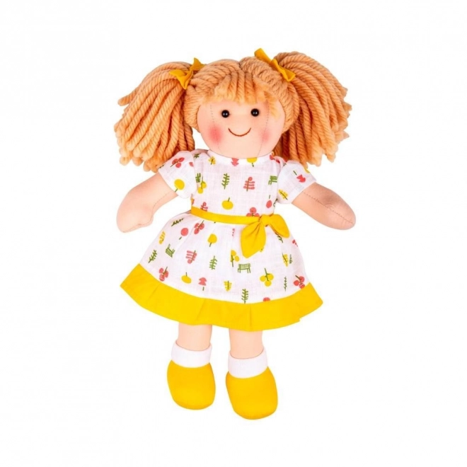 Bigjigs Toys Stofdukke Zoe 28cm
