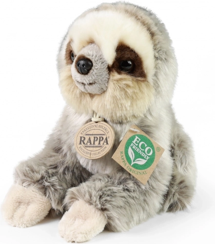 Plysset siddende dovendyr 18 cm eco-friendly RAPPA