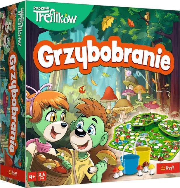 Brætspil Grzybobranie – Familien Treflik
