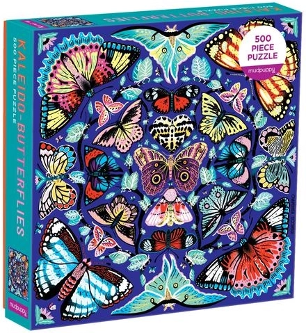 Mudpuppy puslespil Kaleido sommerfugle 500 brikker