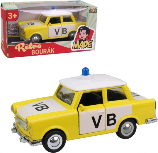 Auto Trabant Politi Metal 12 cm