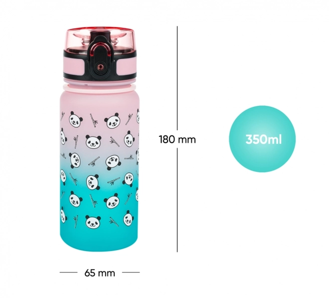 BAAGL Tritan drikkedunk Gradient Panda 350 ml