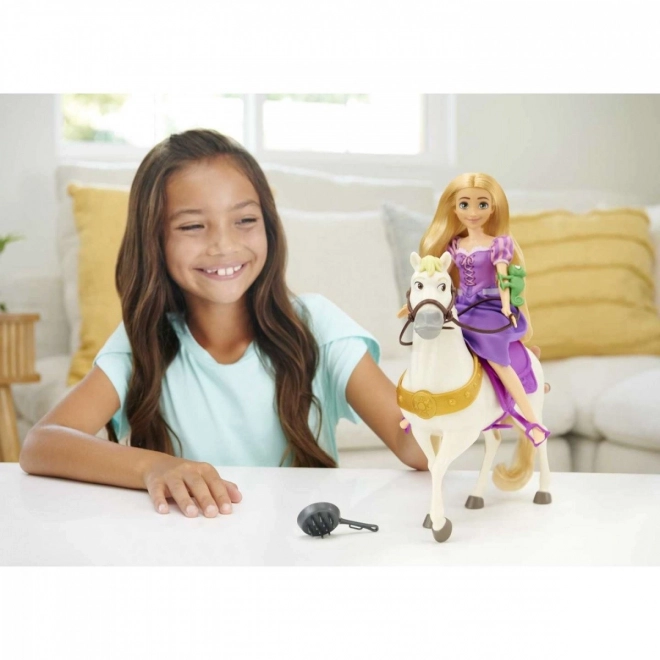 Disney prinsesse Rapunzel og Maximus