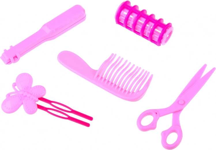 Rigt sæt af frisørtilbehør