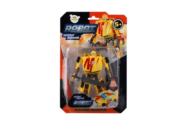 Transformer gul lille bil robot