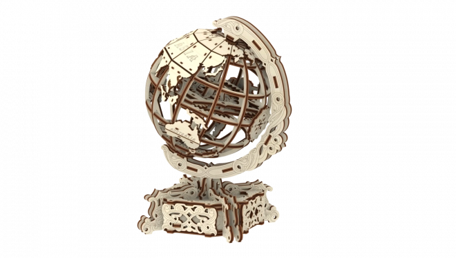 Wooden City 3D puslespil Globus 231 dele