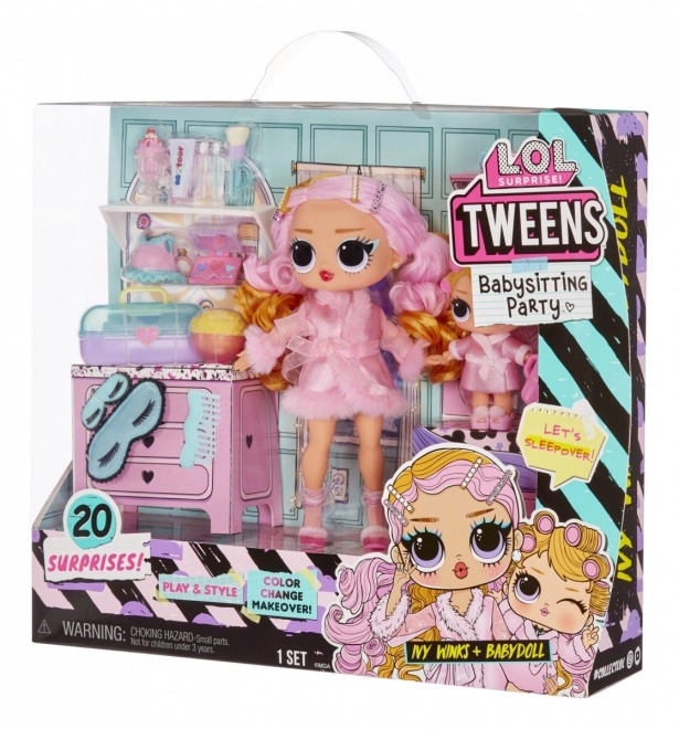 L.O.L. Surprise! Tweens - Pyjamaselskab med Ivy Winks og Babyd