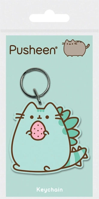 Gummi-nøglering Pusheenosaurus