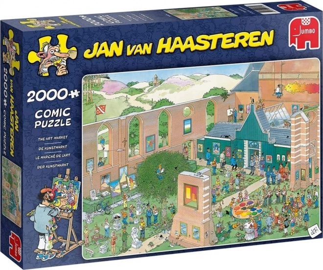 JUMBO Puslespil JvH Trh s kunst 2000 brikker