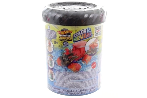 Hot Wheels monster truck med vandafsløring