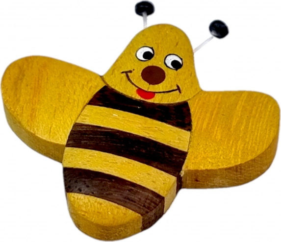 Træmagnet bi – 2Kids Toys
