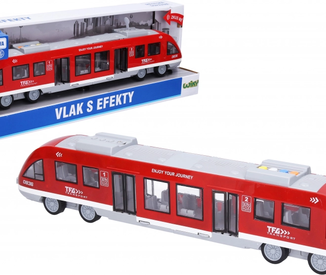 Tog med effekter 44 cm – tjekkisk emballage