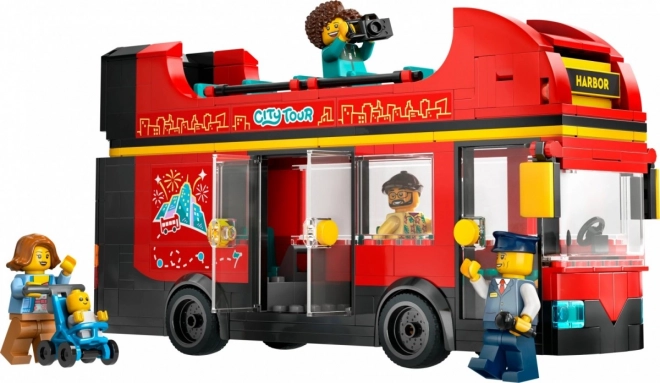 LEGO City 60407 Rød dobbeltdækker sightseeingsbus
