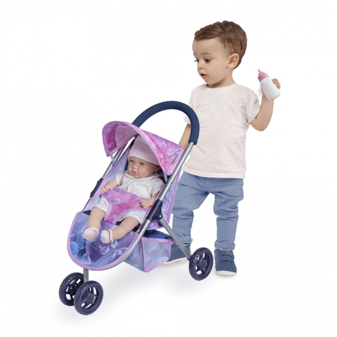 DeCuevas 90276 Sportsvogn til dukker trehjulet Magic Bubble 2024 - 55 cm