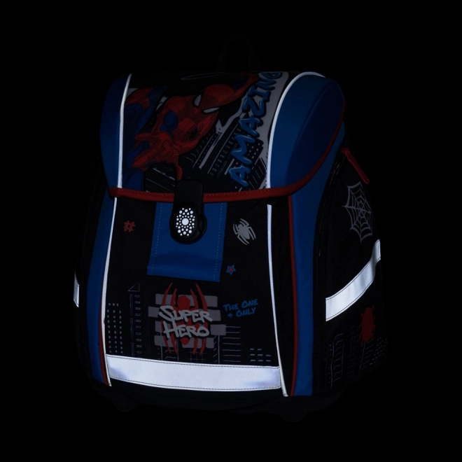 Skolesæt PREMIUM LIGHT med Spiderman motiv