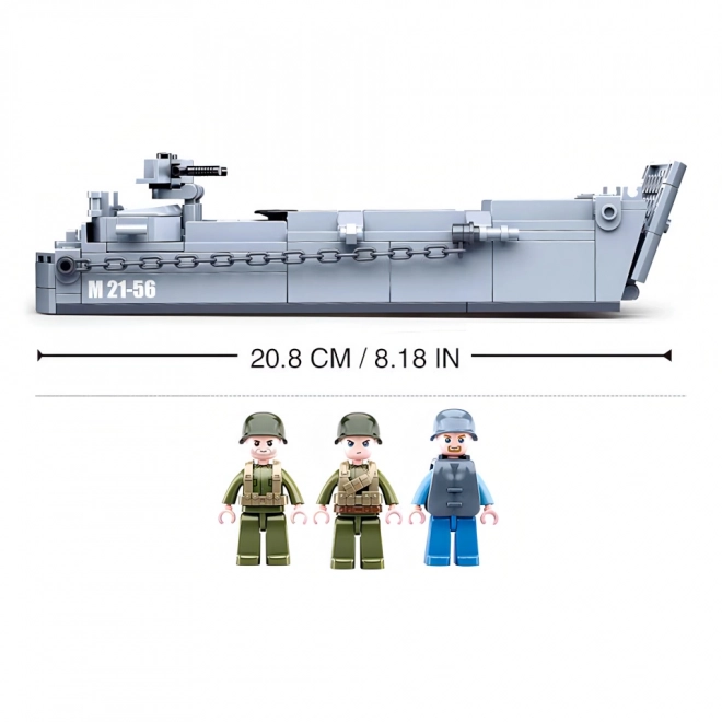 Sluban Army WW2 M38-B0855 Landgangsbåd