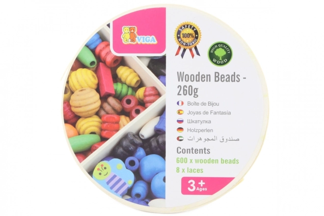 Træperler