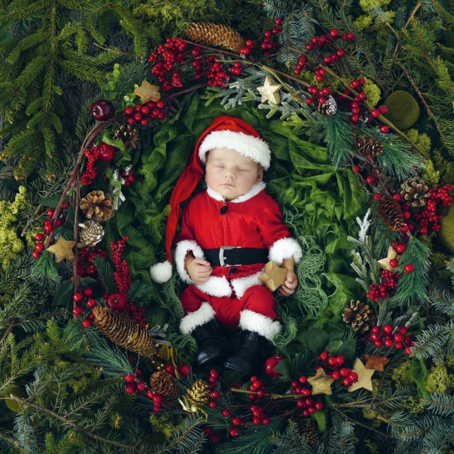 Notekalender Babies – Věra Zlevorová 2025, 30 × 30 cm