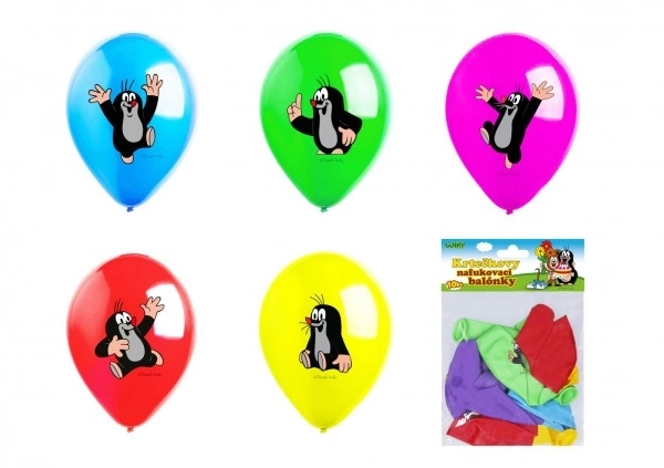 Oppustelig ballon Krtek 30 cm - 10 stk