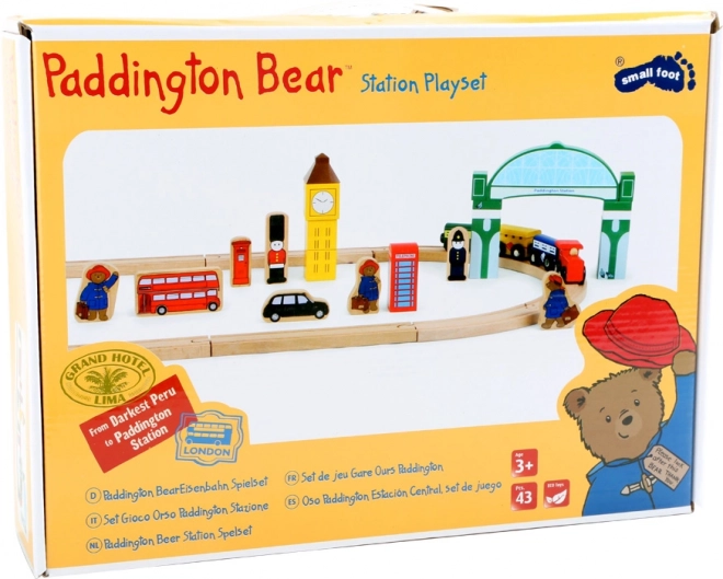 Små Fod Træ Togbane Paddington 43 dele