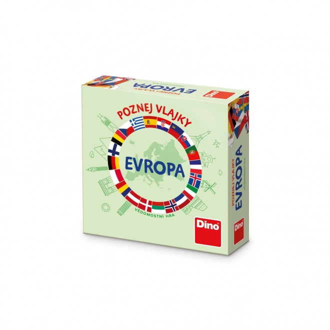 Dino Rejsespil Lær Europas flag at kende