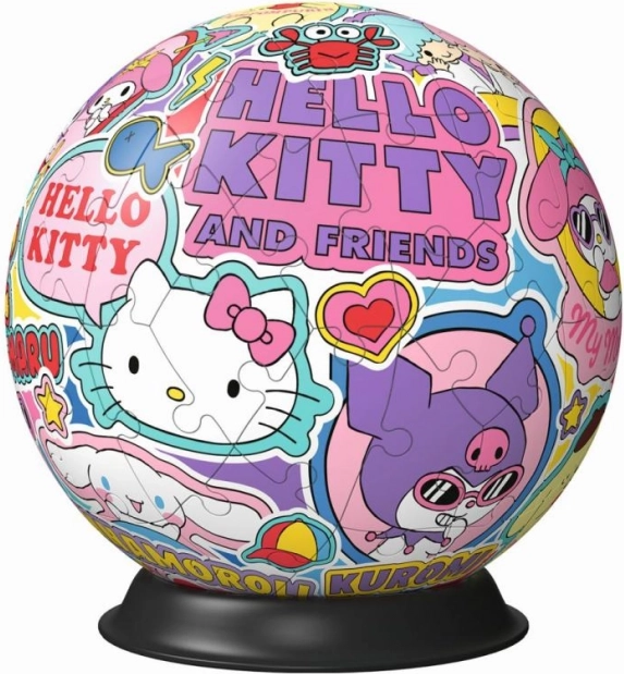 3D-puslespils-kugle Hello Kitty EasyClick