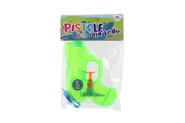 Vandpistol plastik 11x10cm 2 farver i pose