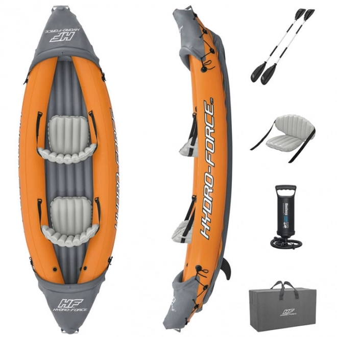 To-personers oppustelig kajak Lite Rapid X2 Bestway