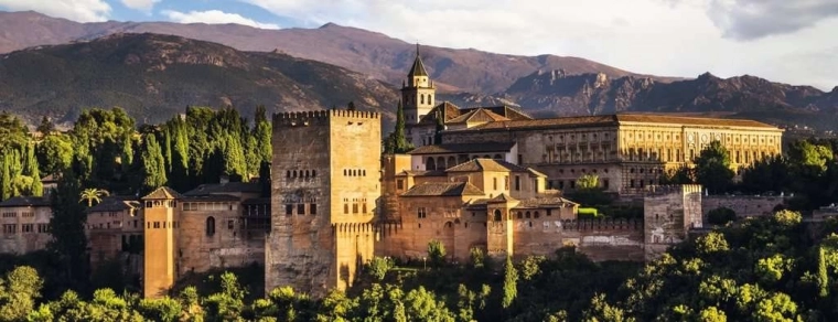 Panoramapuslespil Alhambra 1000 brikker