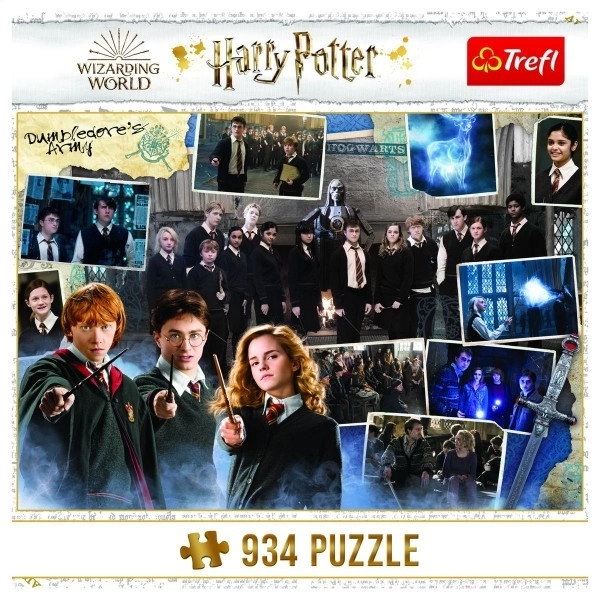 Puslespil Harry Potter Humlesnurrs armé 934 brikker