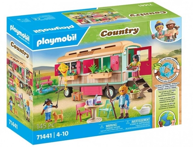 Hyggelig café i Playmobil Country vognen