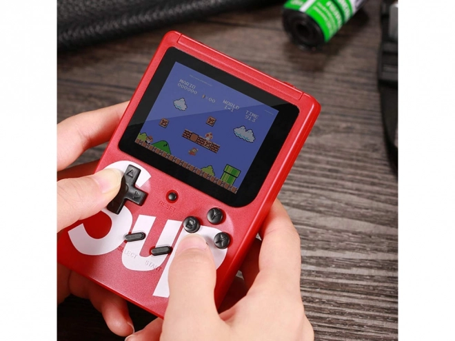 Mini bærbar retro konsol med 400 spil