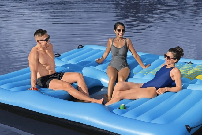 HYDRO-Force Ostrov + rutsjebane 376x311cm BESTWAY