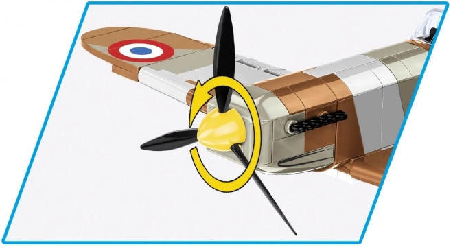 COBI 5734 II Verdenskrig Dewoitine D.520, 1:32, 335 kl, 1 f